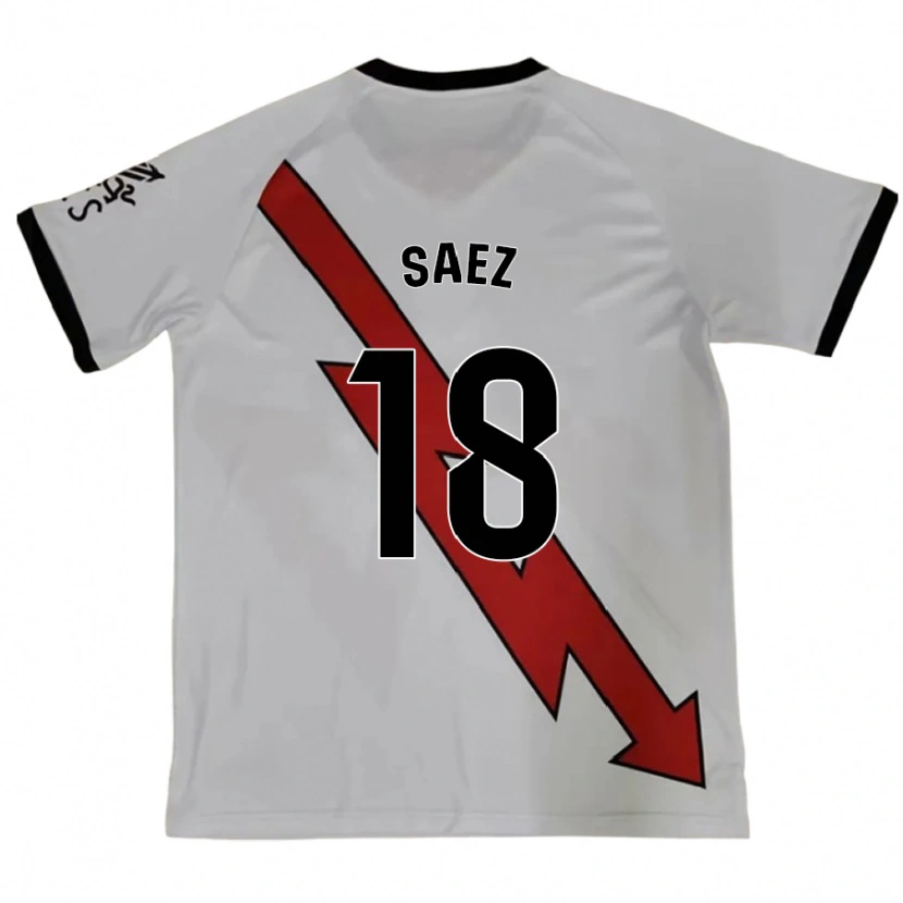Danxen Donna Maglia Camila Sáez #18 Rosso Kit Gara Away 2024/25 Maglietta