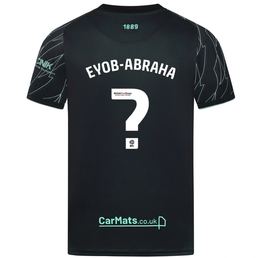Danxen Donna Maglia Siem Eyob-Abraha #0 Nero Verde Kit Gara Away 2024/25 Maglietta