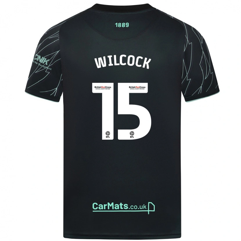 Danxen Donna Maglia Tamara Wilcock #15 Nero Verde Kit Gara Away 2024/25 Maglietta
