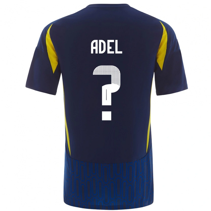 Danxen Donna Maglia Aida Adel #0 Blu Giallo Kit Gara Away 2024/25 Maglietta