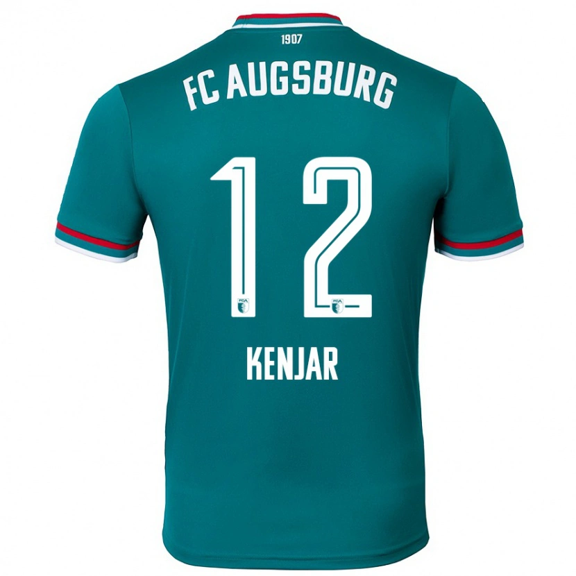 Danxen Donna Maglia Alen Kenjar #12 Verde Scuro Kit Gara Away 2024/25 Maglietta