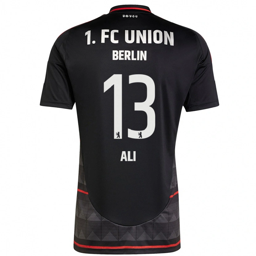 Danxen Donna Maglia Suheib-Elias Ali #13 Nero Kit Gara Away 2024/25 Maglietta