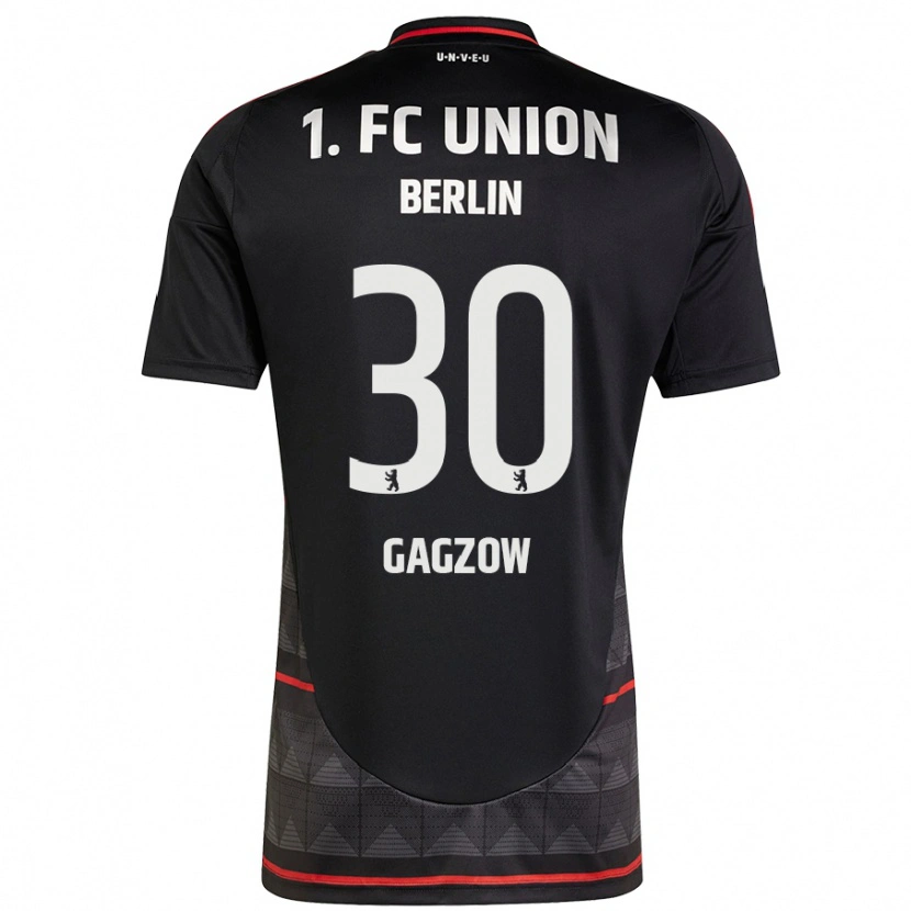 Danxen Donna Maglia Fritz Gagzow #30 Nero Kit Gara Away 2024/25 Maglietta