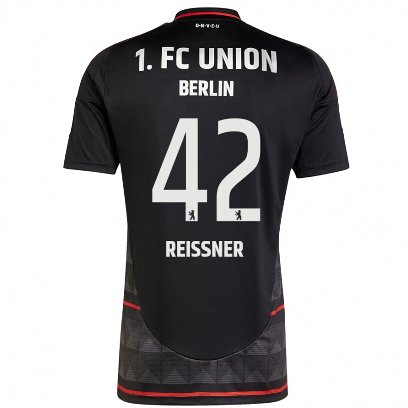 Danxen Donna Maglia Naika Reissner #42 Nero Kit Gara Away 2024/25 Maglietta