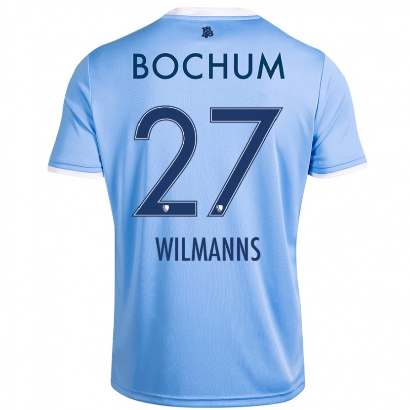 Danxen Donna Maglia Anjo Wilmanns #27 Azzurro Cielo Kit Gara Away 2024/25 Maglietta
