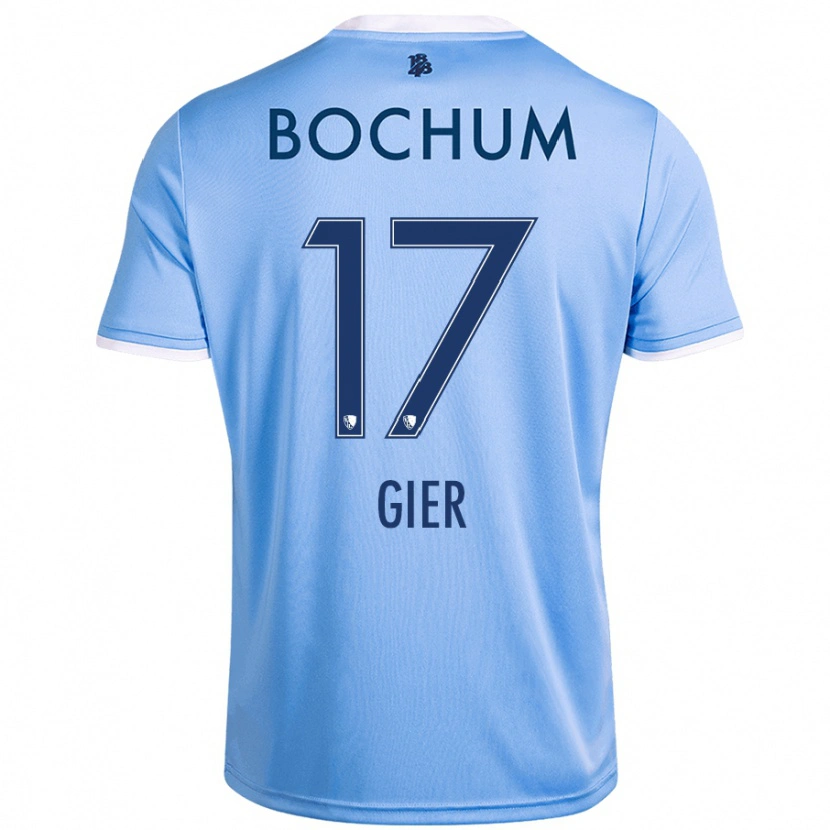 Danxen Donna Maglia Madeline Gier #17 Azzurro Cielo Kit Gara Away 2024/25 Maglietta