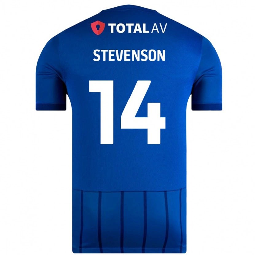 Danxen Bambino Maglia Ben Stevenson #14 Blu Kit Gara Home 2024/25 Maglietta