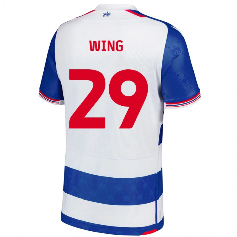 Danxen Bambino Maglia Lewis Wing #29 Blu Bianco Kit Gara Home 2024/25 Maglietta