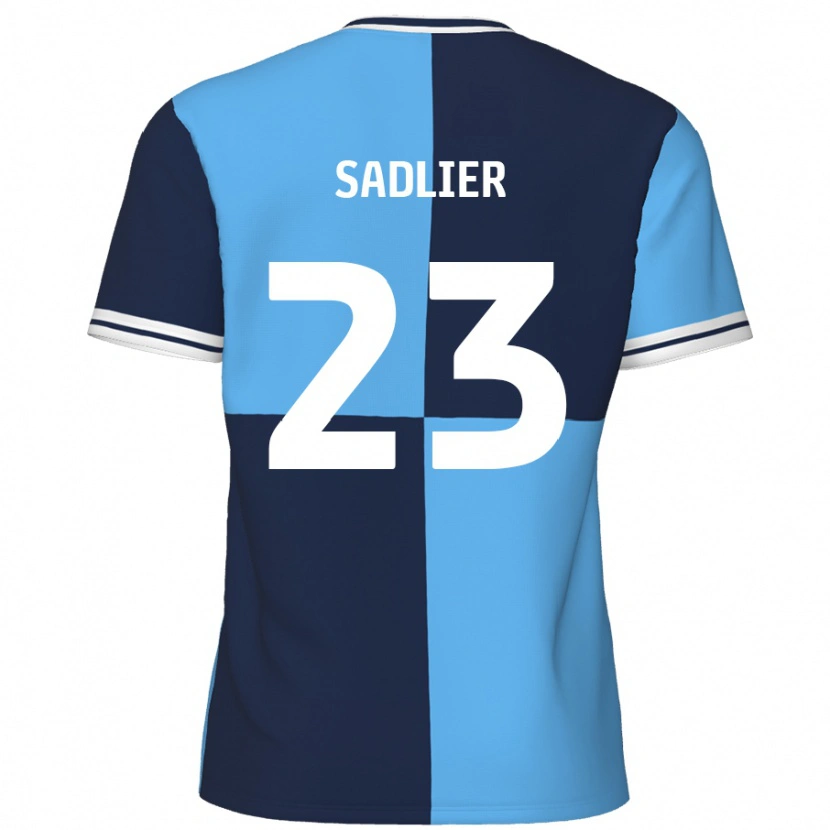 Danxen Bambino Maglia Kieran Sadlier #23 Azzurro Blu Scuro Kit Gara Home 2024/25 Maglietta