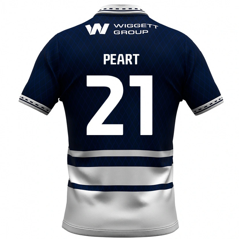 Danxen Bambino Maglia Kalani Peart #21 Blu Navy Bianco Kit Gara Home 2024/25 Maglietta