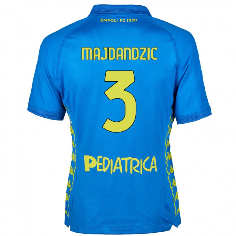 Danxen Bambino Maglia Patrik Majdandzic #3 Blu Kit Gara Home 2024/25 Maglietta