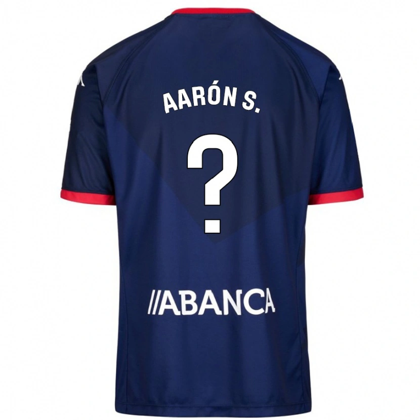 Danxen Bambino Maglia Aarón Sánchez #0 Blu Navy Kit Gara Away 2024/25 Maglietta