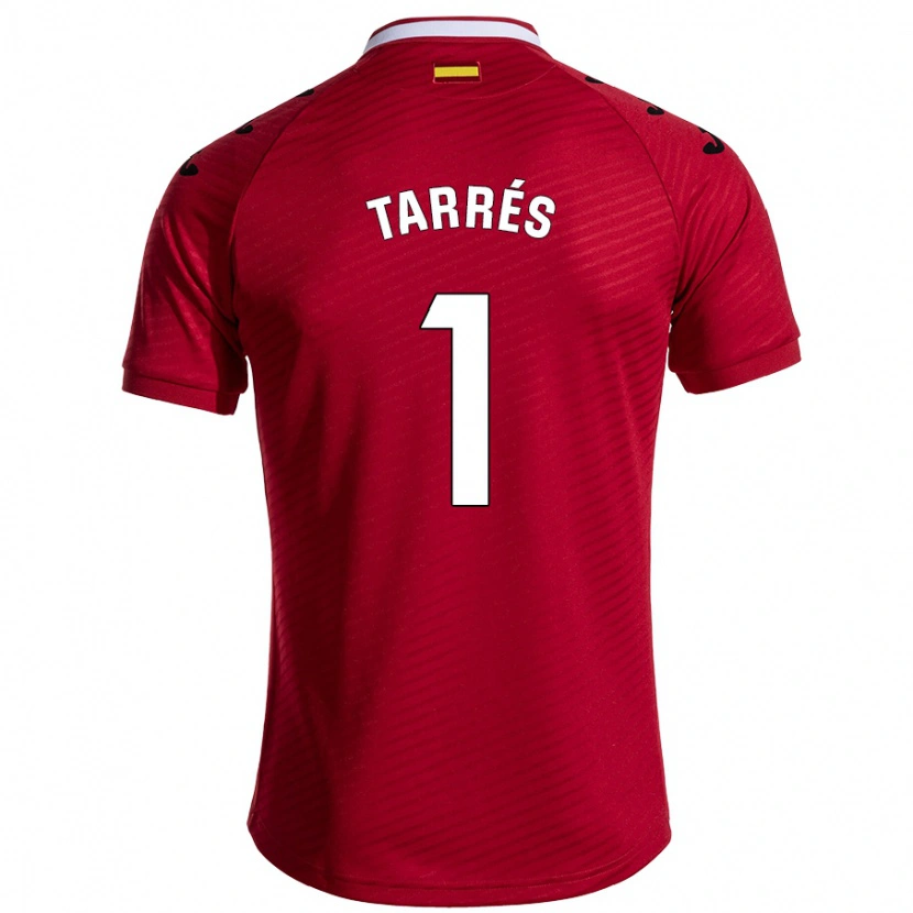 Danxen Bambino Maglia Lluis Tarrés #1 Rosso Scuro Kit Gara Away 2024/25 Maglietta