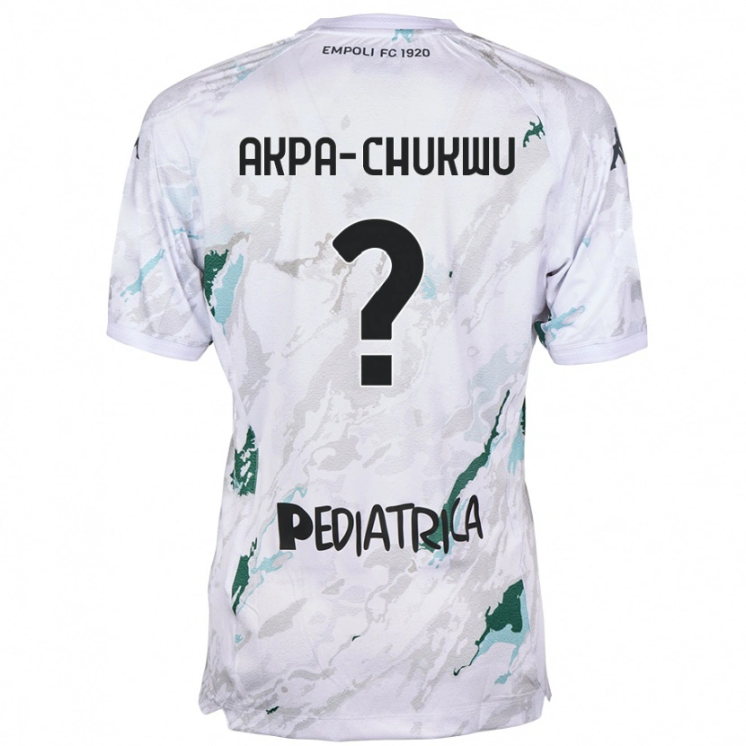 Danxen Bambino Maglia Hemsley Akpa-Chukwu #0 Grigio Kit Gara Away 2024/25 Maglietta
