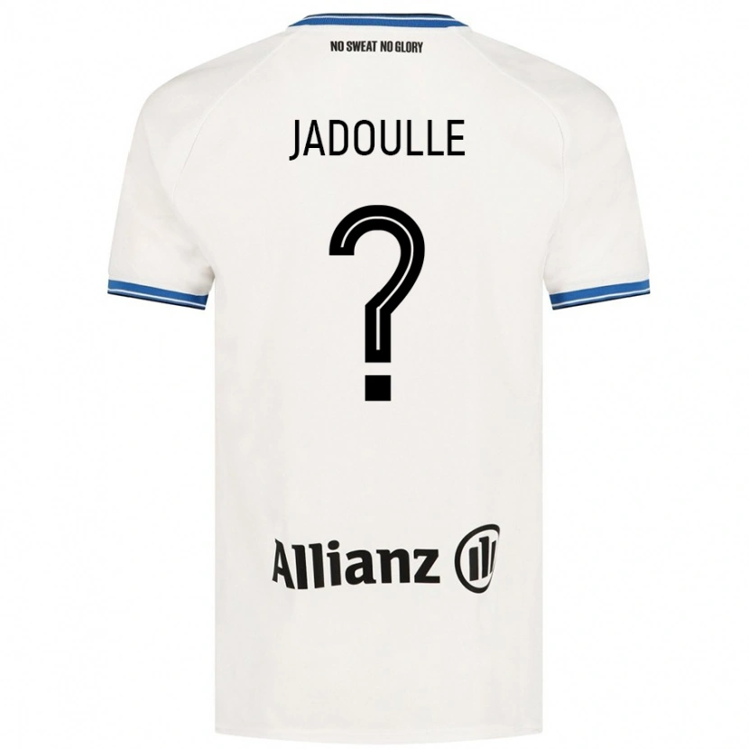 Danxen Bambino Maglia Romane Jadoulle #0 Bianco Kit Gara Away 2024/25 Maglietta