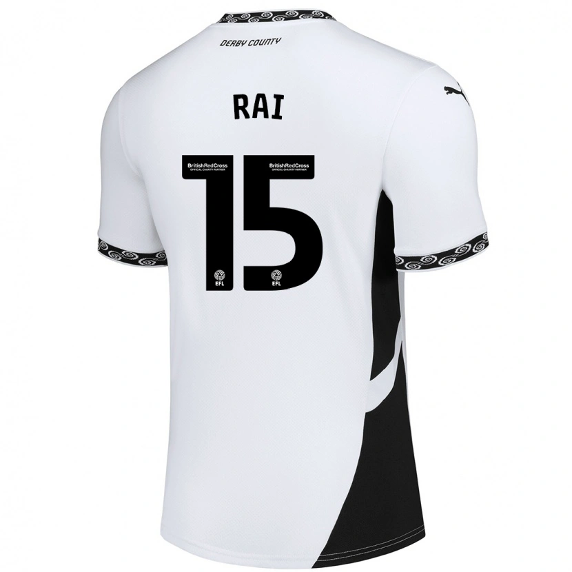 Danxen Uomo Maglia Kira Rai #15 Bianco Nero Kit Gara Home 2024/25 Maglietta