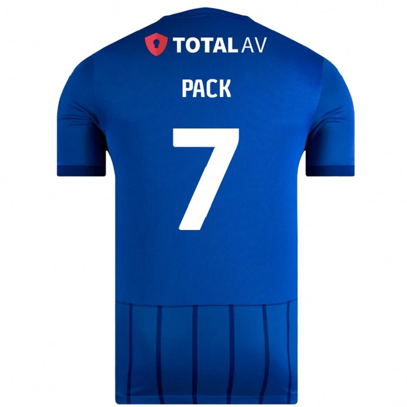 Danxen Uomo Maglia Marlon Pack #7 Blu Kit Gara Home 2024/25 Maglietta