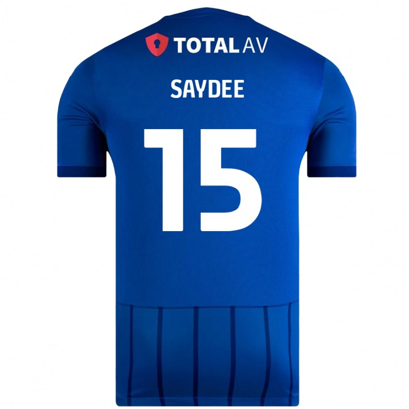 Danxen Uomo Maglia Christian Saydee #15 Blu Kit Gara Home 2024/25 Maglietta