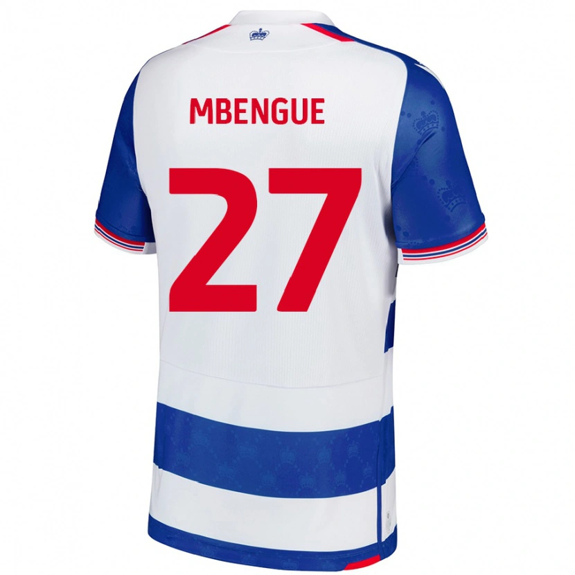 Danxen Uomo Maglia Amadou Salif Mbengue #27 Blu Bianco Kit Gara Home 2024/25 Maglietta