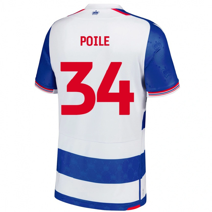 Danxen Uomo Maglia Imogen Poile #34 Blu Bianco Kit Gara Home 2024/25 Maglietta