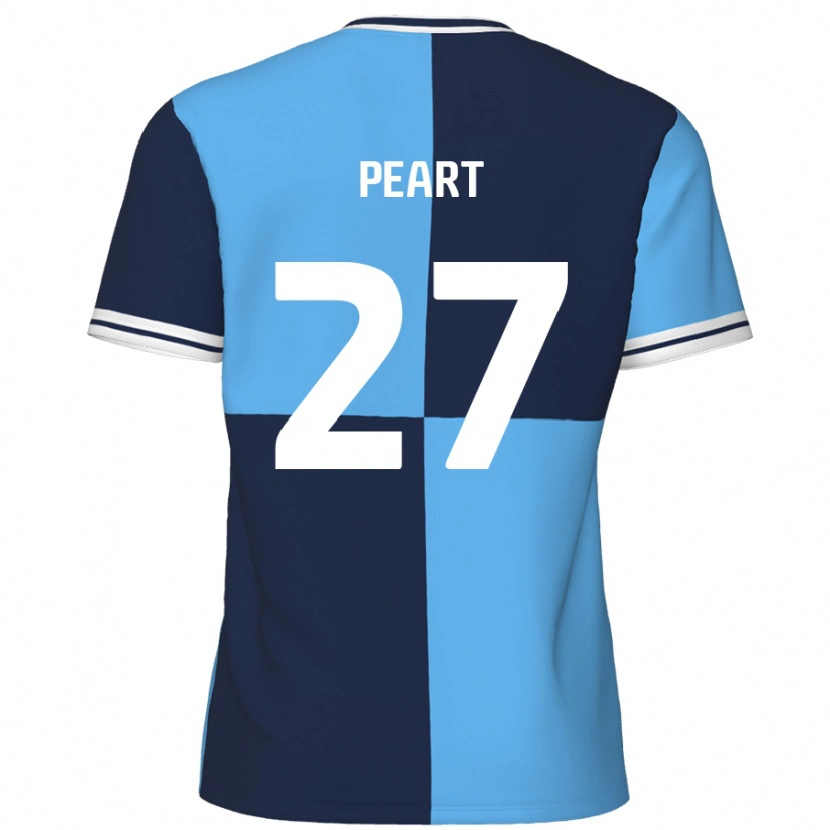 Danxen Uomo Maglia Brody Peart #27 Azzurro Blu Scuro Kit Gara Home 2024/25 Maglietta