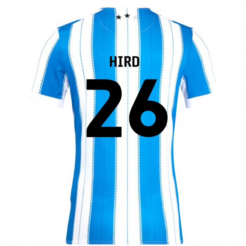 Danxen Uomo Maglia Kayley Hird #26 Blu Bianco Kit Gara Home 2024/25 Maglietta