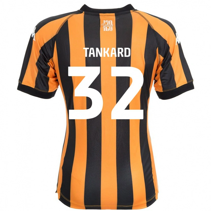 Danxen Uomo Maglia Lily Tankard #32 Nero Ambra Kit Gara Home 2024/25 Maglietta
