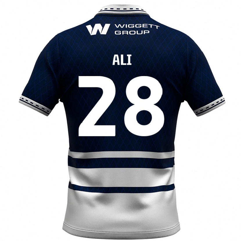 Danxen Uomo Maglia Francesca Ali #28 Blu Navy Bianco Kit Gara Home 2024/25 Maglietta