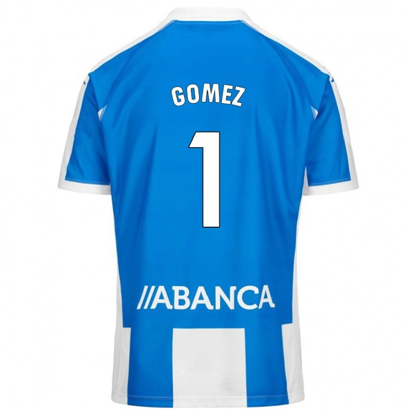 Danxen Uomo Maglia Yohana Gómez #1 Blu Bianco Kit Gara Home 2024/25 Maglietta