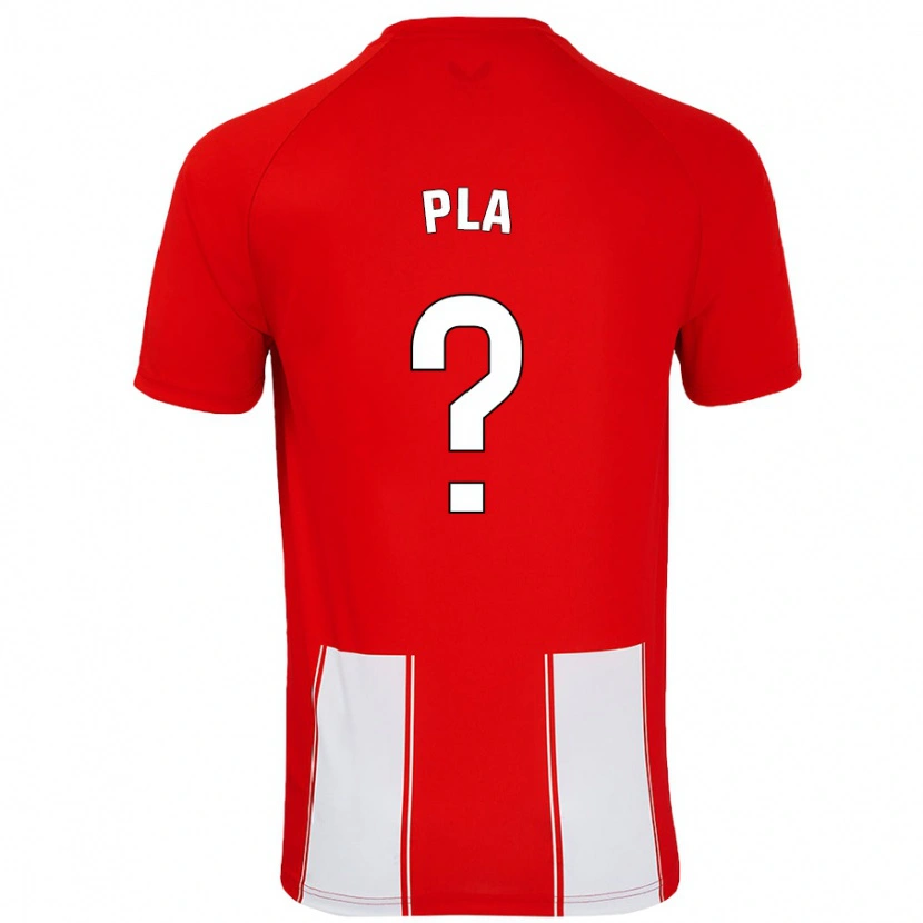 Danxen Uomo Maglia Edu Pla #0 Rosso Bianco Kit Gara Home 2024/25 Maglietta