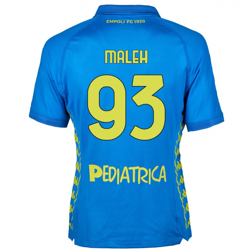 Danxen Uomo Maglia Youssef Maleh #93 Blu Kit Gara Home 2024/25 Maglietta