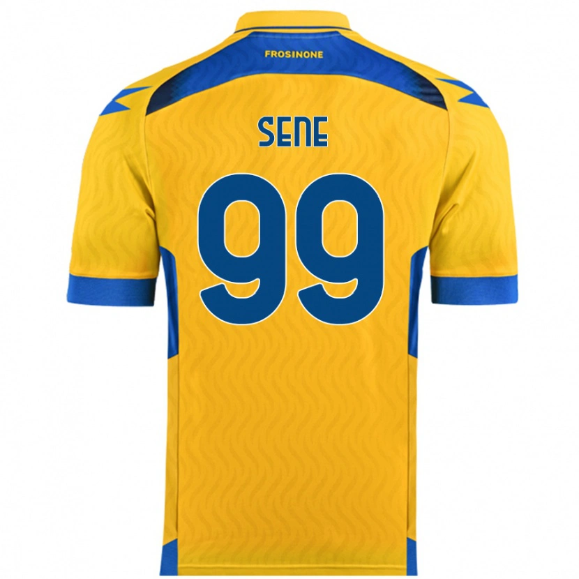 Danxen Uomo Maglia Fallou Sene #99 Giallo Kit Gara Home 2024/25 Maglietta