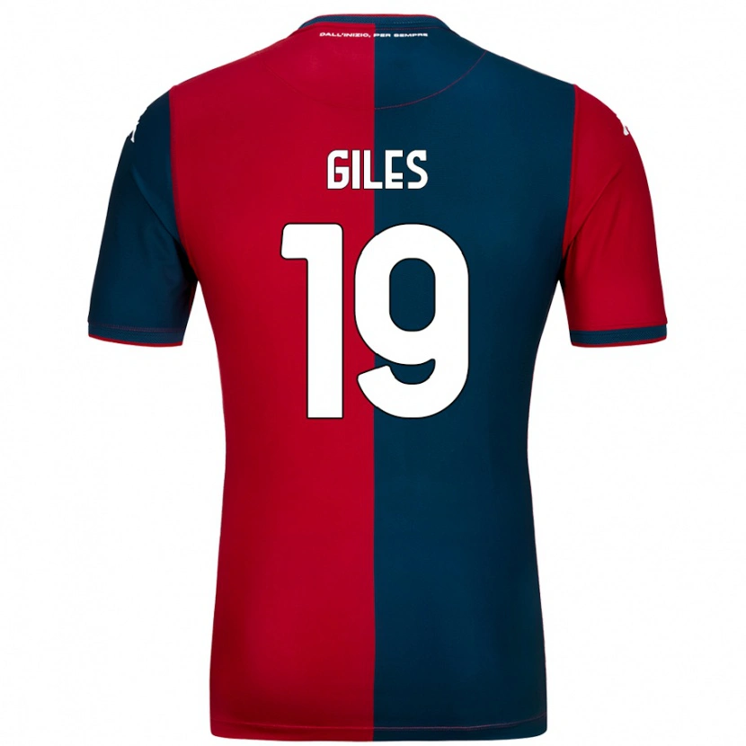 Danxen Uomo Maglia Heidi Giles #19 Rosso Blu Scuro Kit Gara Home 2024/25 Maglietta