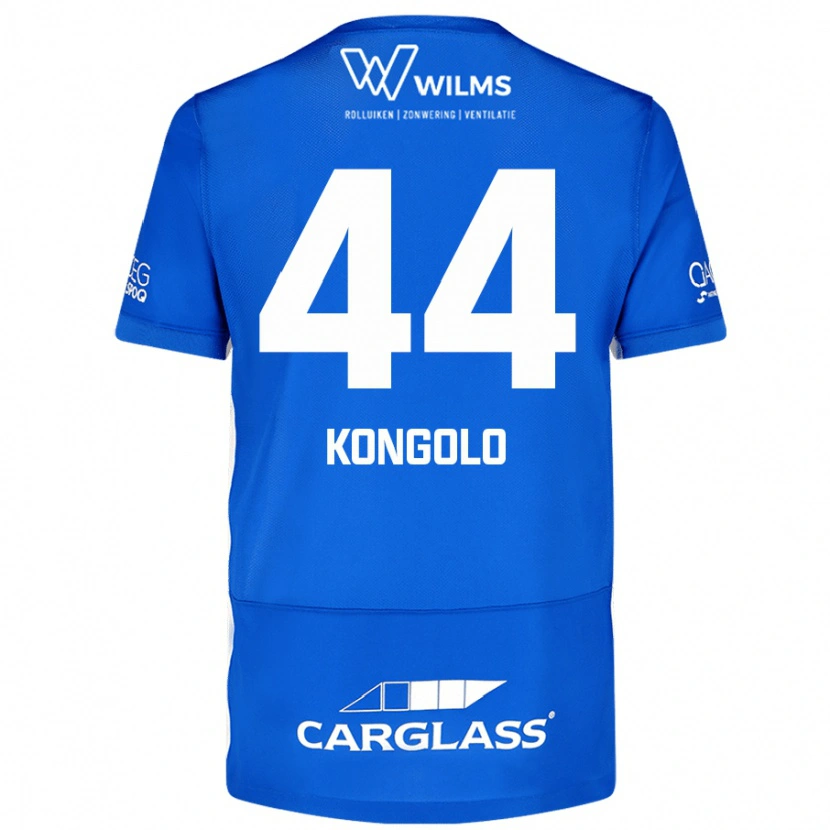 Danxen Uomo Maglia Josue Kongolo #44 Blu Kit Gara Home 2024/25 Maglietta
