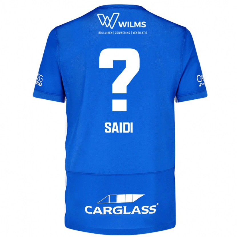 Danxen Uomo Maglia Assil Saidi #0 Blu Kit Gara Home 2024/25 Maglietta