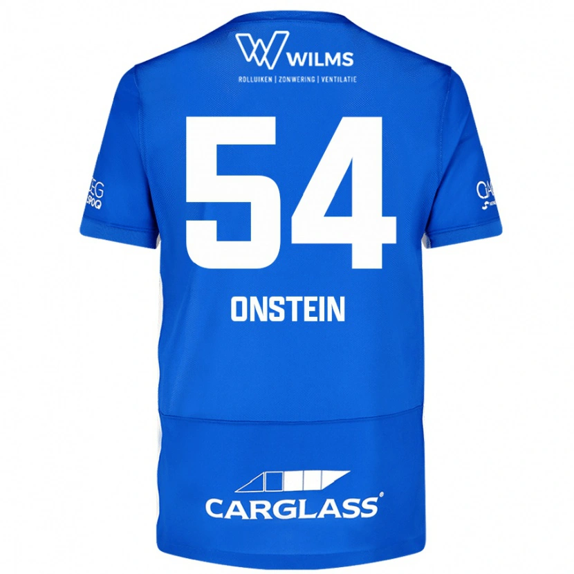 Danxen Uomo Maglia Juwensley Onstein #54 Blu Kit Gara Home 2024/25 Maglietta