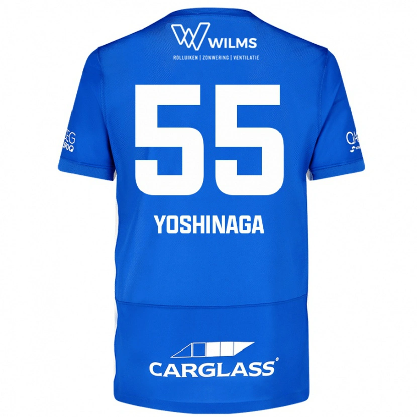 Danxen Uomo Maglia Yumeki Yoshinaga #55 Blu Kit Gara Home 2024/25 Maglietta