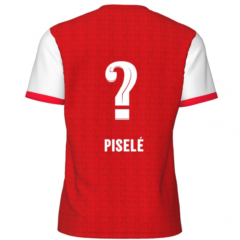 Danxen Uomo Maglia Lowie Piselé #0 Rosso Bianco Kit Gara Home 2024/25 Maglietta