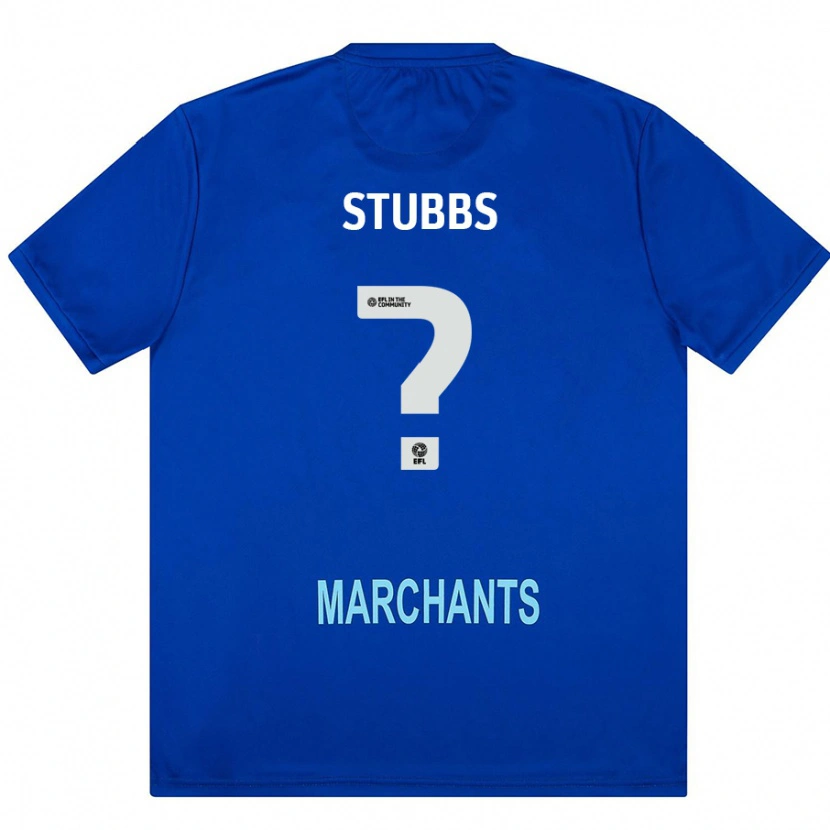 Danxen Uomo Maglia Sam Stubbs #0 Verde Kit Gara Away 2024/25 Maglietta
