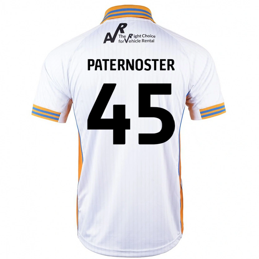 Danxen Uomo Maglia Vladimir Paternoster #45 Bianco Kit Gara Away 2024/25 Maglietta