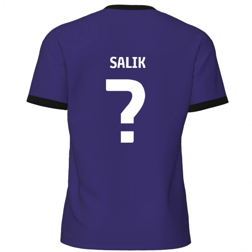 Danxen Uomo Maglia Tanil Salik #0 Viola Kit Gara Away 2024/25 Maglietta