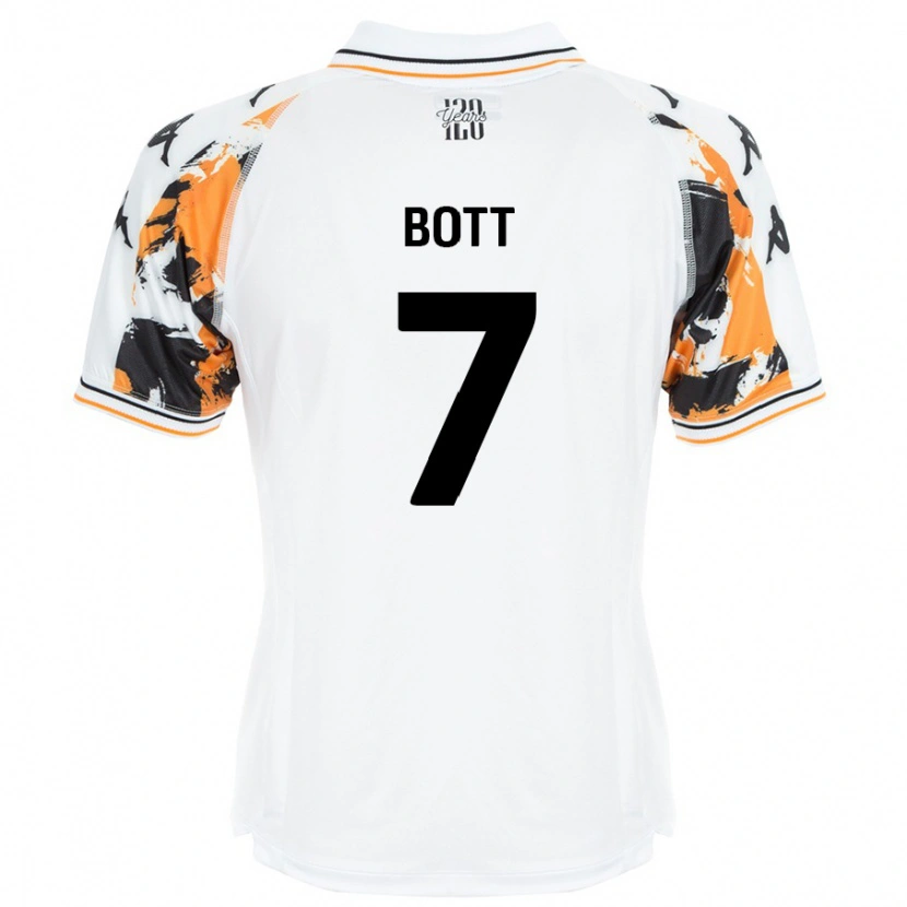 Danxen Uomo Maglia Liberty Bott #7 Bianco Kit Gara Away 2024/25 Maglietta