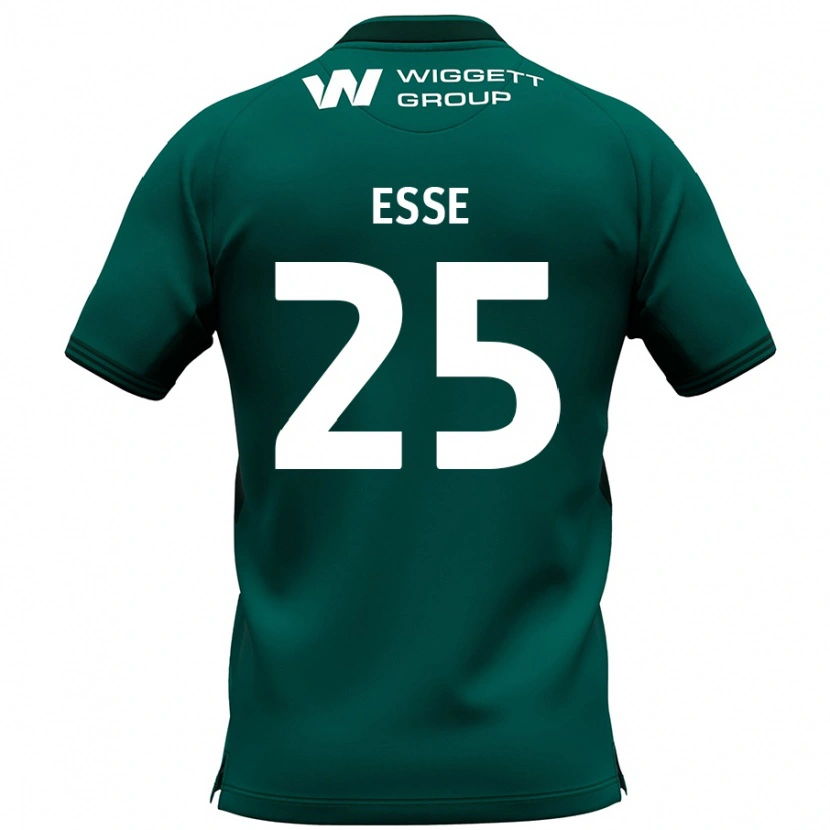Danxen Uomo Maglia Romain Esse #25 Verde Kit Gara Away 2024/25 Maglietta