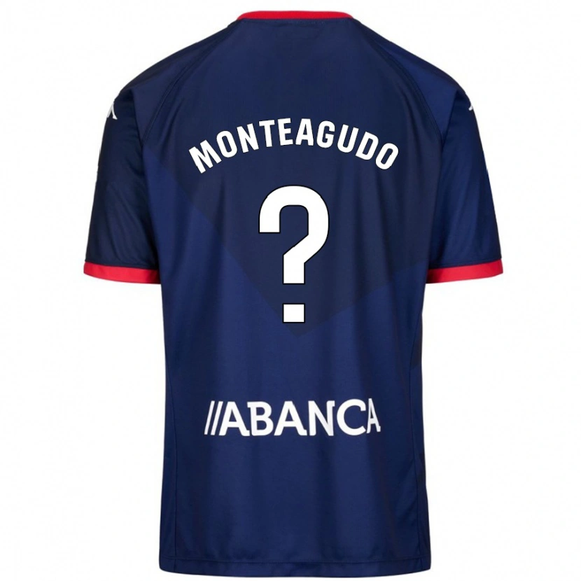 Danxen Uomo Maglia Paula Monteagudo #28 Blu Navy Kit Gara Away 2024/25 Maglietta