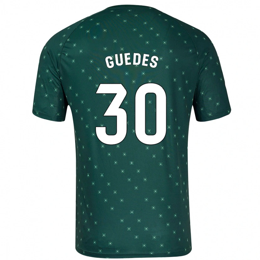 Danxen Uomo Maglia Gui Guedes #30 Verde Scuro Kit Gara Away 2024/25 Maglietta