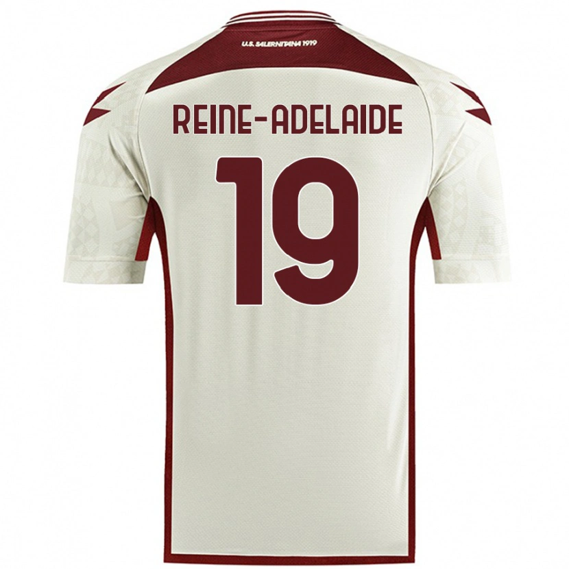 Danxen Uomo Maglia Jeff Reine-Adélaïde #19 Colore Crema Kit Gara Away 2024/25 Maglietta