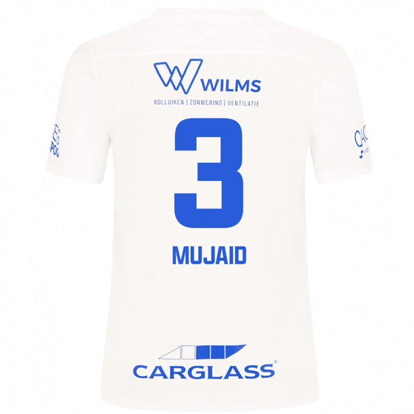 Danxen Uomo Maglia Mujaid Sadick #3 Bianco Kit Gara Away 2024/25 Maglietta