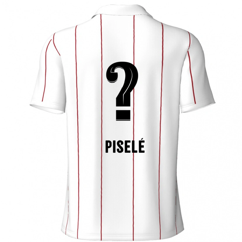 Danxen Uomo Maglia Lowie Piselé #0 Bianco Nero Kit Gara Away 2024/25 Maglietta