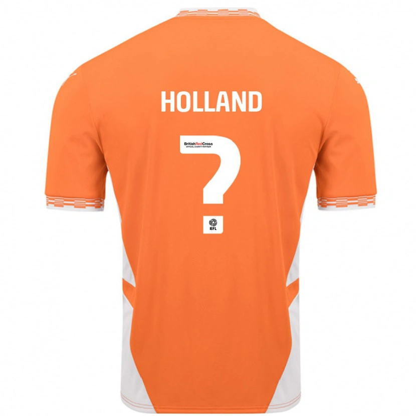 Danxen Donna Maglia Bella Holland #0 Arancione Bianco Kit Gara Home 2024/25 Maglietta