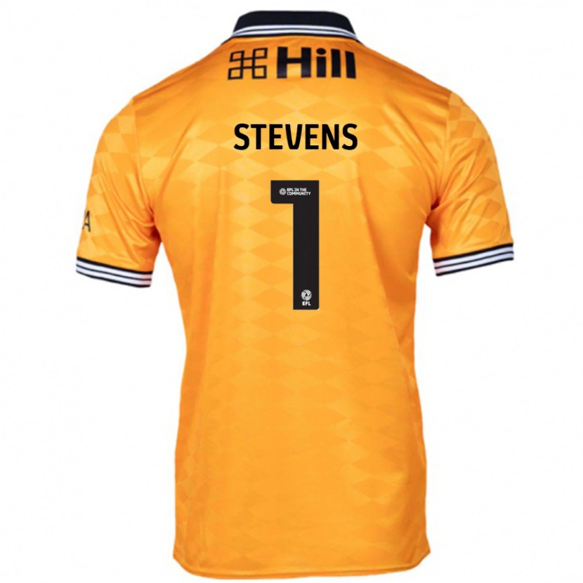 Danxen Donna Maglia Jack Stevens #1 Arancione Kit Gara Home 2024/25 Maglietta